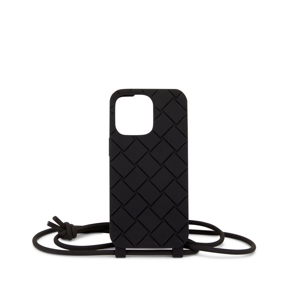 BOTTEGA VENETA
Black Woven iPhone 13 Pro Max Case On Strap
$300